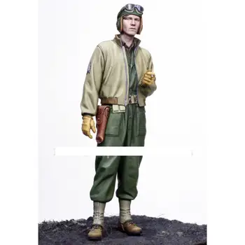 1/16 Smolo Model Slika GK，Ameriki vojak , Nesestavljeni in unpainted kit