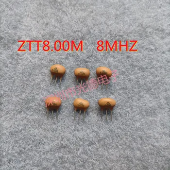 100 kozarcev/ ZTT 8.0 MHZ-line keramičnih kristalnega oscilatorja ZTT8.0M 8.00 MHZ 3P ZTT8.00M 3 foot Tao Zhen