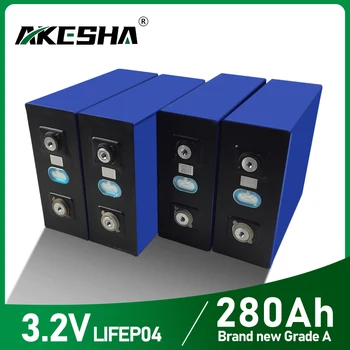 12V Lifepo4 Baterije 280Ah 3.2 V Litij-Železo Fosfat Baterije DIY 24V 48V Sončne Viličarja EV Jahte dostavna Vozila med EU in ZDA DAVČNA BREZPLAČNA,