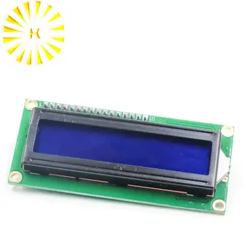 1PCS LCD1602+I2C LCD 1602 modul Blue screen IIC/I2C za LCD1602 Adapter ploščo