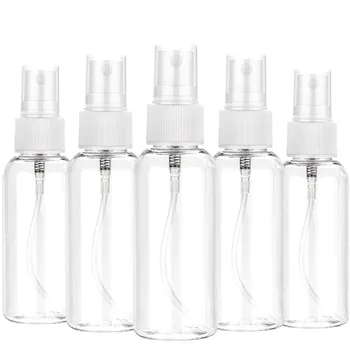 3/5/10pcs Vžigalnike 10 ml 30 ml 50 ml 60ml 100 ml Jasno PET Plastike Prenosni Spray Steklenico Prazno Posodo Parfum