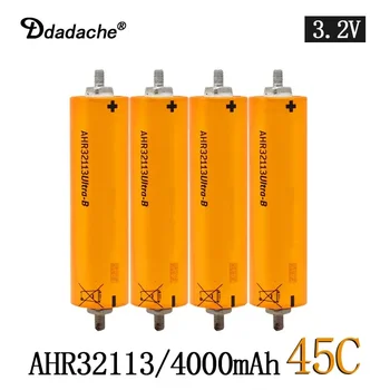 45C Polnilna Litij-Železo Fosfat Moč Baterije Visoke Kakovosti, Velika Zmogljivost za A123 AHR32113 Lifepo4 Baterije 3.2 PROTI 4.0 AH