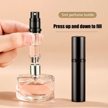 5ml Mini Dnu Polnjenje Parfum Spray Razpršilnik Steklenice za Kozmetične Vžigalnike Razpršilo Spray Prenosni Tekoči Posoda za Steklenico