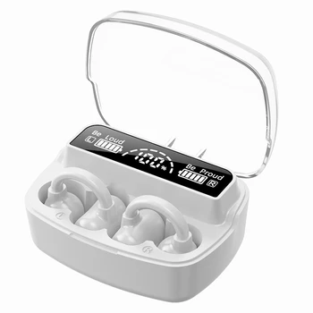 A80, Ki Ni V Uho Brezžična Tehnologija Bluetooth Šport Slušalke 5.3 Uho Posnetek Vrsto Ultra-Dolgo Življenje Slušalke, Bela