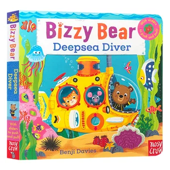 Bizzy Nosi Morje Globoko Potapljač, otroških knjig, starih 3 4 5 6, angleščina slikanic, 9780763686475