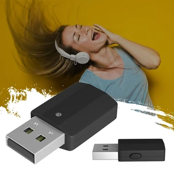Brezžični USB, Bluetooth, združljiva 5.0 Oddajnik Sprejemnik Mini 3.5 mm AUX Stereo Glasbe Adapter Za Avto, Radio, TV Slušalke