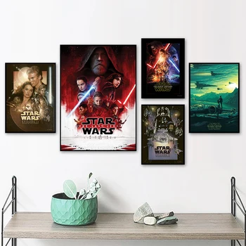 Disney Polni Sveder Star Wars Film Plakat Darth Vader Master Yoda 5D Diamond Slikarstvo Vezenje Navzkrižno Šiv Mozaik Doma Dekor