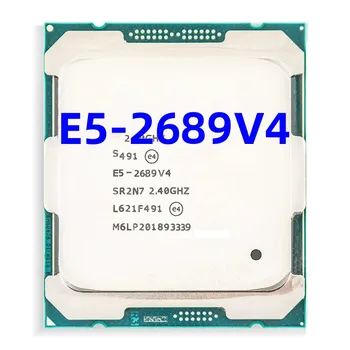 E5-2689V4 Xeon e5-2689 V4 Podporo x99 motherboard 3.10 GHZ 10-Core 25MB SmartCache FCLGA2011-3 165W