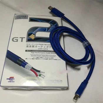 Hi-fi Furukawa GT2 USB Kabel, USB 2.0, Kabli USB-B posrebrene OCC Bakra A-B Usb, Audio Kabel