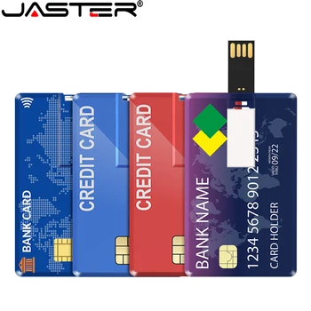 JASTER Kartico USB Flash Diski 128GB Barvno Tiskanje Memory Stick 64GB Brezplačno Logotip Pen Drive 32GB Ustvarjalno Darilo USB Ključek 16GB White