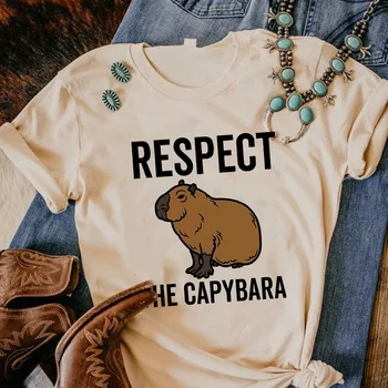 Kapibara Capybara t-majice ženske manga Y2K majica s kratkimi rokavi ženske Japonski oblačila