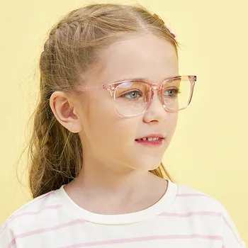 Kvadratni Anti Modra Svetloba Očala za Boys & Girls, starši-Otrok, Blue Ray Blokiranje Očal Okvir, Računalniško Učenje Očala F95755