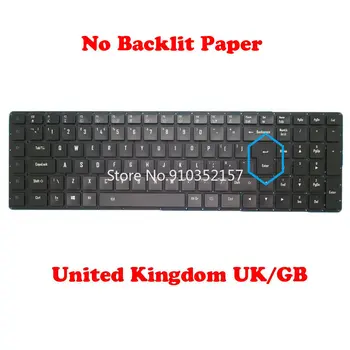 Laptop RGB Osvetljene Tipkovnice Za Gigabyte Za AORUS X5 MD SKB1605-UK Združeno Kraljestvo združeno KRALJESTVO Brez Okvirja