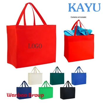 Meri Trgovina eko-prijazni meri nakupovanje tote vrečko za večkratno uporabo lepljenih non, tkane vrečke z logoPopular