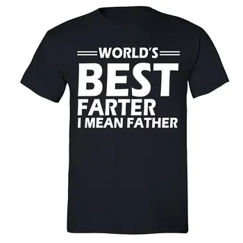 Moške Najboljših Svetovnih Farter mislim Očeta, očetovski Dan Darilo Oče Smešno T-Shirt S-5X
