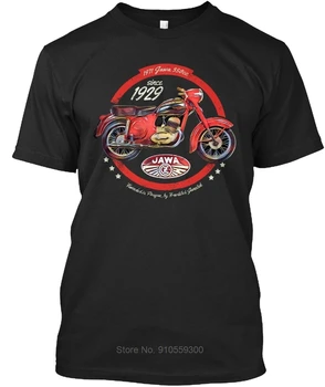 Moški Majica s kratkimi rokavi Jawa 350cc motorno kolo Letnik Darilo Majico Tshirts Bombaž Tshirt Moški Poletje Modni T-shirt Euro Velikost