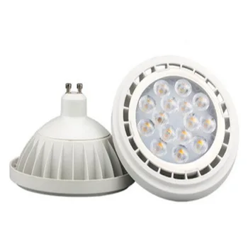 Možnost zatemnitve G53 GU10 LED žarnico AR111 SMD303015w QR111 ES111 LED žarometi, Rešetka svetlobe AC85-265V