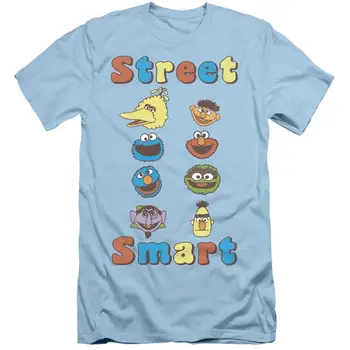 Najboljša igralka Street Smart - Men ' s Slim Fit Majica s kratkimi rokavi