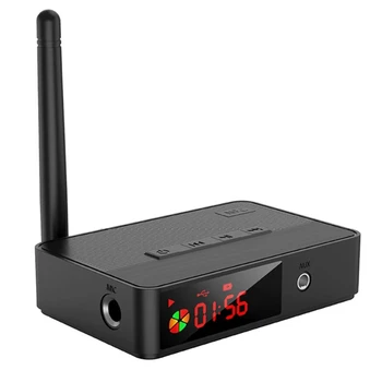 NFC Bluetooth 5.3 Oddajnik Sprejemnik 3.5 Mm AUX Optični 6,5 Mm, Mikrofon/U Disk/TF Kartice HI-fi Wireless Audio Adapter Enostaven Za Uporabo