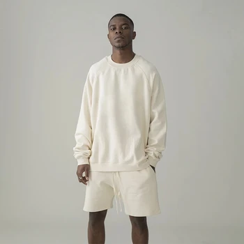 Nova moška Barva Sweatshirts Prevelik Moda Bombaž Hoodies visoke ulične Hip hop Unisex Puloverju