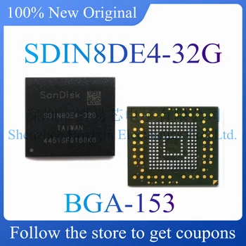 NOVO SDIN8DE4-32 G.Prvotno pristno EMMC pomnilniški čip. Package BGA-153