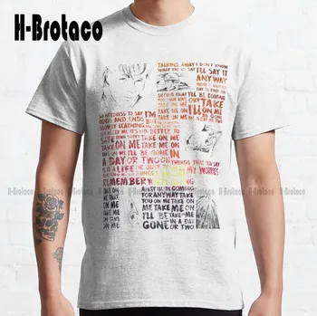 Prevzamejo Me Ha Lov Visoke In Nizke Klasičnih T-Shirt Hlajenje Majica Harajuku Ulične Prevelik Grafični Majice S Kratkimi Rokavi 100% Bombaž