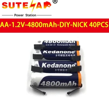 Primerna je za vse vrste elektronskih naprav, razsvetljave Ni MH AA 1,2 V oplaadbare baterije NIMH 4800 MAH