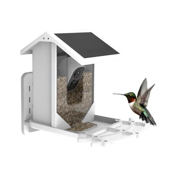Ptica 1080P Kamera Smart Podajalnik Ptic s Kamero Sončne Nizke Moči Night Vision Camera IP66 Nepremočljiva Pravi Vrst Ptic Podajalnik