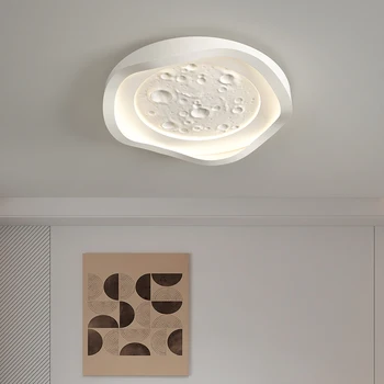 Skandinavski Slog LED Stropna Svetilka Moderne Preprosta, Zaščito za Oči, Stropne Luči Dnevna Soba, Spalnica Doma Dekor Lustre Luči Napeljave
