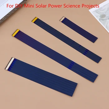 Tanke plasti Sončne celice za Nizke Moči Is Electronics Polnilec za Baterije Fleksibilne Solarne Celice, Diy Mini Sončne Energije znanstveni Projekti