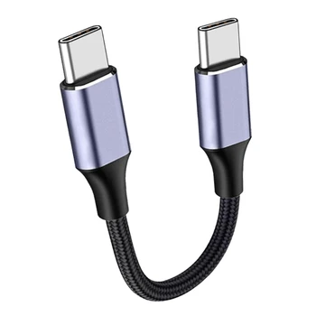 USB C do USB C Kabel PD Hitro Kabel za Polnjenje, 60 W, USB, C napajalni Kabel Za Telefon 15/15 Plus/15Pro/15ProMax mobilni telefon