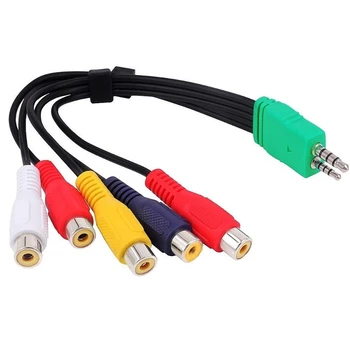 Video Kabel 3,5 mm 2,5 mm Žica za BN3901154 LED Komponente Kabel Video Komponentni Kabel 20 cm/7.87 v Dolgo