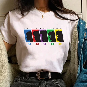 Voltron t-majice ženske oblikovalec tshirt dekle ulične letu 2000 oblikovalec oblačil
