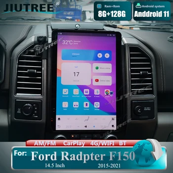 Za 14,5 palca Smart Zaslon Za Ford F150 2015-2022 Avto Radio Multimedia Player Android 12 Autoaudio CarPlay 128GB GPS Navi BT5.0 Wifi