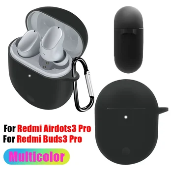 Za Redmi Airdots 3 Pro Mehki Silikonski Slušalke Primeru za Xiaomi Redmi Brsti 3 Pro Brezžični Čepkov Zaščito Lupine Slušalke Pokrov
